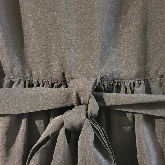 Orb Sheer Black Blouse - Picture 6 of 10